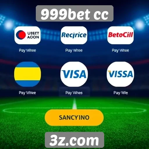 Métodos de pagamento disponíveis no 999bet cc